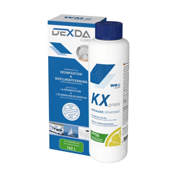 Desinfektion und Entkalkung-Set (DEXDA Clean & KXpress)